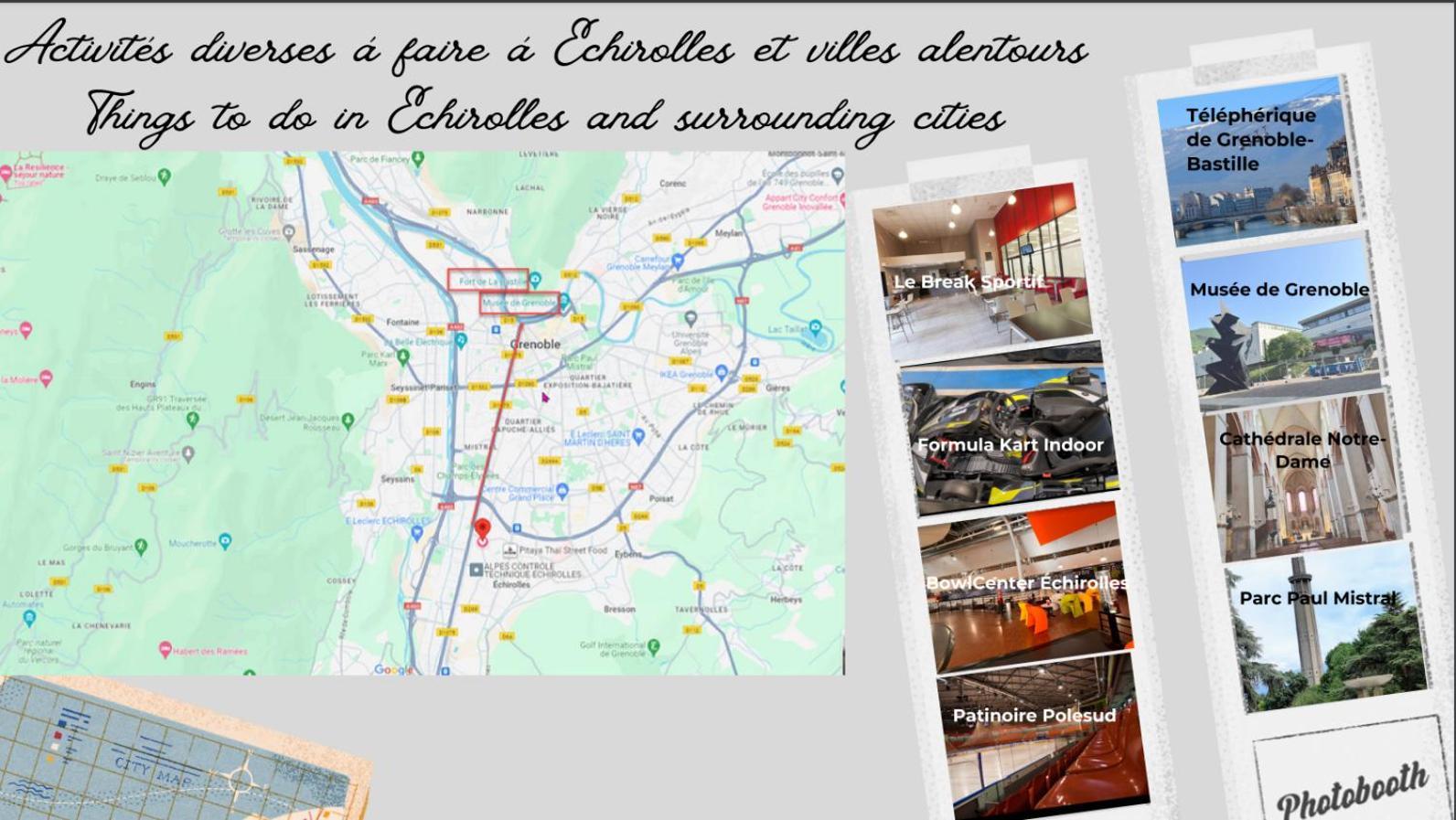 Villa Maison Confort Stationnement Privatif 6 Pers Echirolles